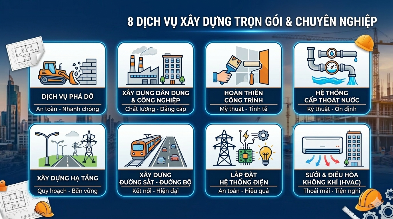 Mảng thi công dự án