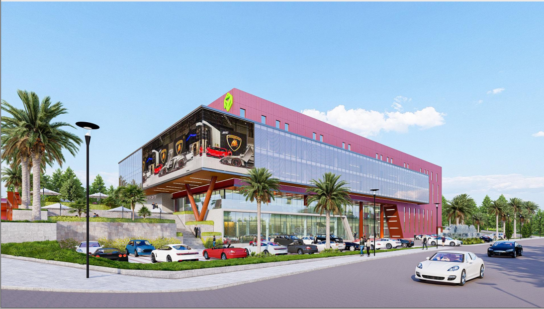 Trung tâm triển lãm xe hơi