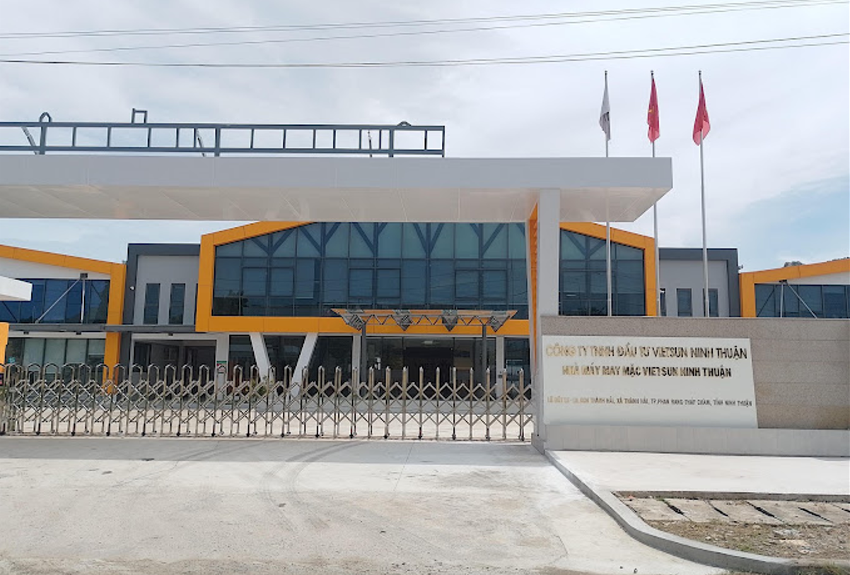 Nhà máy Vietsun Ninh Thuận